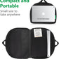 Small Travel Seat Cushion,Gel Memory Foam Seat Cushion,Supportive Butt Pillow,Portable and Foldable for Long Sitting Hours on Stadium Airplane Car Seat