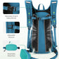 ECOHUB Hydration Backpack for Men Women, 20L Lightweight Hiking Daypack Cycling Backpack with 2L Water Bladder, Insulated Hydration Pack with Waist Pack