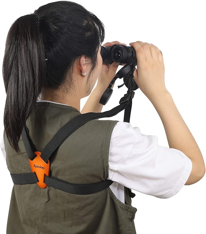Eyeskey Universal Binoculars Harness Strap - Quick Release, One Size Fits All, Perfect Partner for Binoculars, Cameras and Rangefinders