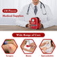 SuccorWare130 Pieces First Aid Kit with Hospital Grade Medical Supplies - Includes Emergency Blanket, Bandage - Great for Home, Outdoors, Office, Car, Travel, Camping, Hiking, Boating