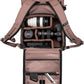 WANDRD All New PRVKE 15L V4 Camera Backpack: Built-In Camera Cube Travel Backpack with Quick Side Access, Rolltop Expansion, Clamshell Opening, Magnetic Tote Handles