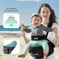 Baby Hip Carrier, GROWNSY Supportive Hip Carrier with Safety Belt for Baby Toddler Up to 50lbs, Large Capacity Pockets, Adjustable Waistband for Different People, Black