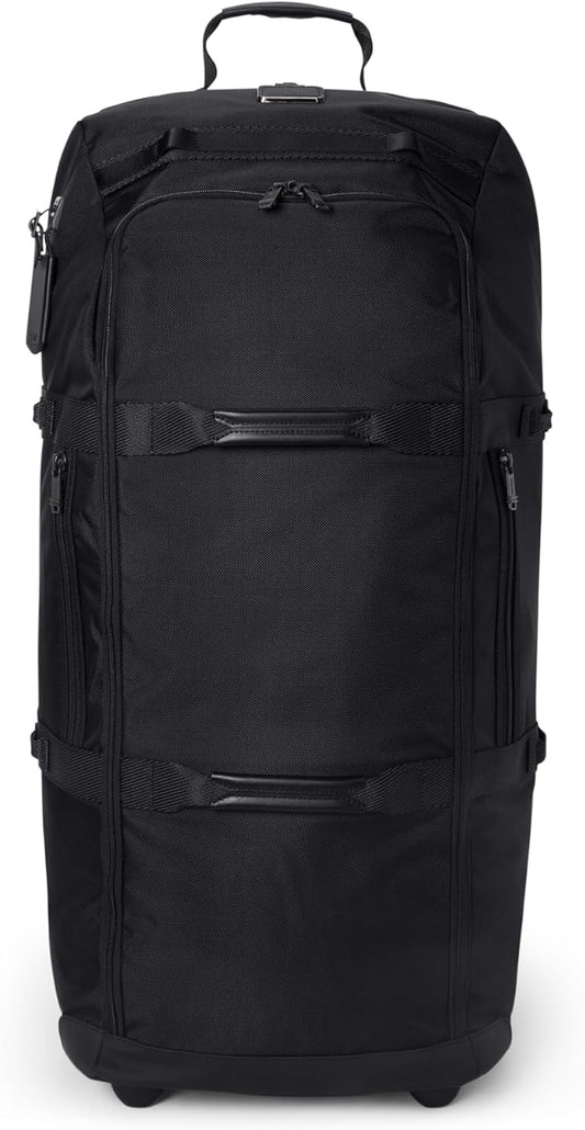 TUMI - Alpha Bravo Collapsible Duffel - 85 L Capacity - Black Duffel for Travel - 31.5" X 14.3" X 12.0" - Black - Roamly
