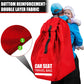 Car Seat Travel Bag for Airplane, Large Car Seat Bags for Air Travel with Comfort Padded Straps, Gate Check Storage Bag/Backpack for Carseat Airport, Carseat Cover Travel - Baby Travel Essential