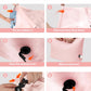 Travel Laundry Bag, Pump Free Vacuum Storage Bag Reusable Compression Dirty Clothes Travel Bag Waterproof Wet Dry Bags Large Capacity Space Saver Bags Camp Clothes Organizer (1 Pcs)(Pink, L)