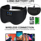 Sleep Headphones Sleep Mask with Bluetooth Headphones, LC-dolida Eye Mask for Sleeping Eye Pillow Sleeping Headphones for Side Sleepers Thin Speaker Cool Gadgets Gifts for Men&Women