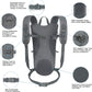 Unigear Tactical Hydration Packs Backpack 1050D with 3L Water Bladder, Thermal Insulation Pack Keeps Liquid Cool up to 4 Hours for Hiking, Cycling, Hunting and Climbing