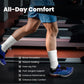IRAMY Crew Compression Socks Athletic Running Socks for Men Women Plantar Fasciitis Relief 3/6 Pairs
