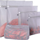 Kimmama Laundry Bag Mesh Wash Bags, Washing Machine Wash Bag, Net Washer Sack with Zipper, Dryer Pouch for Cleaning and Drying Cloths, Garment, Sweater, Delicates, lingerie, Bra, Pant, Sock, Toys