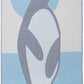 Sand Cloud Turkish Beach Towel - Sand Free - 100% Organic Turkish Cotton Yarn - Quick Dry Towel for Beach, Picnic, Blanket or Bath - As Seen on Shark Tank - Marine Life (Emperor Penguin)