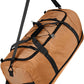 Vomgomfom 32" Soft-Sided Foldable Wheeled Travel Duffel Bag,Expandable 110L to 140L Rolling Cargo Bag with 2 Wheels and Multiple Pockets,Brown - Roamly