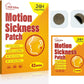 Motion Sickness Patches for Cruise,Car,Bus,Ships,Airplane,Park Rides - Non-Drowsy - Travel Essentials for Adults and Kids(42 Count (Pack of 1))
