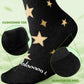 Bamboo Viscose Compression Socks for Women Men 2 Pairs 15-20mmHg Knee High Compression Socks Travel Nurse