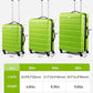 Suitour 2 piece luggage sets Hard Shell Luggage Set with Spinner Wheels, TSA Lock, 20 24 inch Travel Suitcase Sets