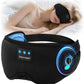 Deep Sleep Mask with Bluetooth 5.4 Headphones - Blackout Sleeping Mask Side Sleeper Eye Masks Earphone Rechargeable Headband Wiless Music Ear Muffs Portable Travel Essentials Gift for Women Men Mom