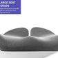 SupremeComfort X-Large Gel Infused High Density Foam Seat Cushion for Office Chair, Kitchen Chair, Car Seats- Elevate Your Seating Experience -Pressure Sore and Tailbone Pain Relief