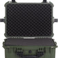 MEIJIA Portable Waterproof Protective Case,Hard Camera Case,Customized Fit Foam Inserted, Elegant Black,Fit for Camera, Equipments, Lens,Drones(Black)