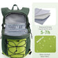 ECOHUB Hydration Backpack for Men Women, 20L Lightweight Hiking Daypack Cycling Backpack with 2L Water Bladder, Insulated Hydration Pack with Waist Pack