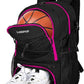LARIPOP Basketball Bag, Sports Backpack with Ball Holder & Shoe Compartment, Water Resistant Gym Bag for Soccer Volleyball Travel