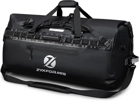 Waterproof Duffel Bag, Large Waterproof Duffel Backpack for Beach Vacation, Marine Dry Bags for Adventures, Heavy Duty Duffle Bag for Kayaking Boating Hiking Camping, 65L/110L/160L Sizes - Roamly