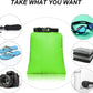 Shappy Waterproof Dry Bag Set 6 Sizes Lightweight Sacks and Long Adjustable Shoulder Strap Outdoor Water Proof Keep Gear Dry Bag Stuff Sacks for Backpacking, Boating, Hiking, Camping