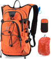 Hydration Backpack Pack with 2L Water Bladder 18L Hiking Backpack Women Men Lightweight Hydropack Insulated Daypack for Biking, Running, Festival - Roamly
