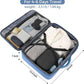 MATEIN Big Backpack for Travel, Carry on Backpack for Airlines with Hide Away Shoulder Straps, Large Hiking Daypack with 2 Handles, Gifts for Traveler Women, Light Blue