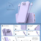 Portable Charger with Built in Cable and AC Wall Plug, USB C Power Bank 12000mAh 22.5W Super Fast Charging, Lightweight Portable Phone Charger Travel Battery Pack for iPhone, ect