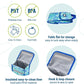 Wildkin Kids Insulated Lunch Bag – Reusable, Ideal for Hot/Cold Snacks, School & Travel - Confetti Blue