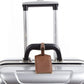 Travelambo Luggage Tags for Suitcases PU Leather Travel Tags Bag Tags Privacy Protection Travel Essentials