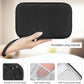 Skycase Tech Pouch - Lightweight Electronics Organizer Travel Case, Double Layers Travel Cable Organizer, All-in-One Storage Bag for Charger, Cord, Phone, Flash Drive, Accessories