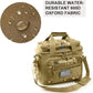 Waterproof Fishing Tackle Bag,Saltwater Tackle Box Bag,Fishing Bags for Men - Fishing Gifts for Men Khaki