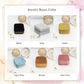 Custom Birth Month Flower Jewelry Box with Name, Plush Velvet Travel Jewelry Case Organizer, Personalized Birth Month Flower, Women's Favorite Things, Gifts For Daughter, Girlfriend, Mom and For Her
