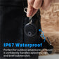 Air Tracker Tags-4 Pack, Smart Bluetooth Tracker Works with Apple Find My (iOS Only), Item Finder Locator for Keys, Luggage, Backpack, IP67 Waterproof