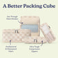 Vandel Space-Saving Compression Packing Cubes for Women, Men, Compressible Carry On Suit Case Organizer Luggage Packing Cubes for Travel Organizer Bags for Luggage and Backpacks, Suitcase Cube - Roamly