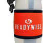 ReadyWise - 28 Oz, Seychelle Water Filtration Bottle, Hiking, Backpacking and, Camping Water Bottle, BPA-Free, Prepper Gear and Supplies, Gray/Black
