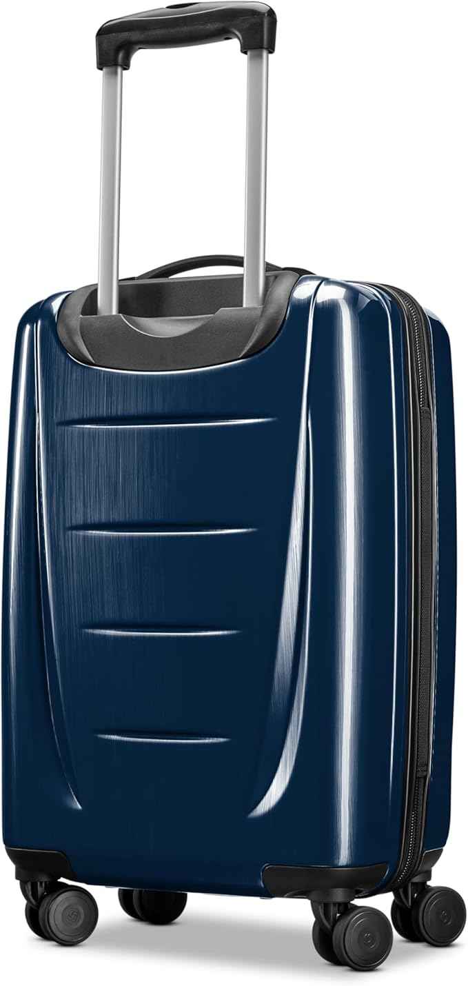 Samsonite Winfield 2 Hardside Luggage with Spinner Wheels, Navy, Carry-On 20-Inch