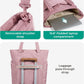 BAGSMART Tote Bag for Women, Lightweight Puffy Tote Bag with Compartments Shoulder Bag Handbag for Travel, Work, Gym,