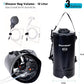 WILD HEART Camping Shower 22L/ 12L Portable Shower for Camping with Pressure Foot Pump and Hose - Solar Shower Bag Backpack for Camping, Road Trip & Outdoor Use