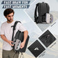 RAINSMORE Camera Backpack Hard Shell for DSLR/SLR Waterproof Camera Bag with Laptop Compartment 15.6 Inch Professional Camera Case with Rain Cover Photography Backpack Bag with Camera Lens Case Black