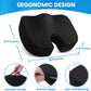 TushGuard Office/ Car Seat Cushion, Non-Slip Sciatica & Back Coccyx Tailbone Pain Relief Chair Pad, Memory Foam Butt Pillow for Computer Desk, Wheelchair, Driving (Black)