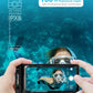 wellhouse Waterproof Phone Pouch, Waterproof Phone Case for iPhone 16 15 14 13 12 Pro Max XS Samsung, IPX8 3D Cellphone Dry Bag Beach Essentials (1 Pack - Black7.0, 7 inch)