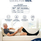 Pembrook Light Compression Socks for Men - 3 Pairs | 8-15 mmhg Compression Dress Socks for Men | Support Socks for Men