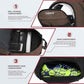 LARIPOP Soccer Backpack Soccer Bag with Ball Holder & Shoe Compartment Youth Sports Equipment Training Bag