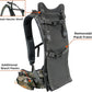 SPIKA Hunting Backpacks for Men, Meat Hauler Frame Pack with Rifle Holder, 40L/80L Extendable + Capacity for Bow Rifle Gun