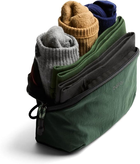 Bellroy Lite Packing Pouch 2L (Organizer Packing Cube for Travel Near and far) - Spruce