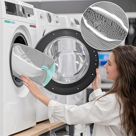 Shoe washing machine bag,Sneaker Laundry Bag for Shoes, Reusable and Durable Shoe Laundry Bag for Washer and Dryer,Suitable for cleaning shoes, gym, tennis, basketball, shoe storage (Grey -2 pieces)