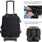 Cwatcun Camera Backpack Trolley Case Bag with Tripod Holder Anti-Theft Waterproof Camera Bag fits 15.6' Laptop for Canon Nikon Sony DSLR SLR Camera for Women Men Photographer