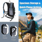 Hydration Backpack Pack with 2L Water Bladder 18L Hiking Backpack Women Men Lightweight Hydropack Insulated Daypack for Biking, Running, Festival - Roamly