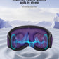 LC-dolida Sleep Headphones, Sleep Mask Bluetooth Wireless Music Eye Mask, Sleeping Headphones for Side Sleepers Sleep Mask with Bluetooth Headphones Ultra-Thin Stereo Speakers Perfect for Sleeping